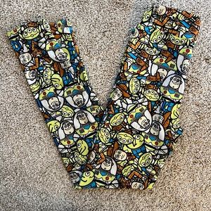 Lularoe tween Toy Story leggings